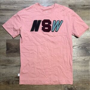 Nike Pink Short Sleeve NSW Graphic Tee